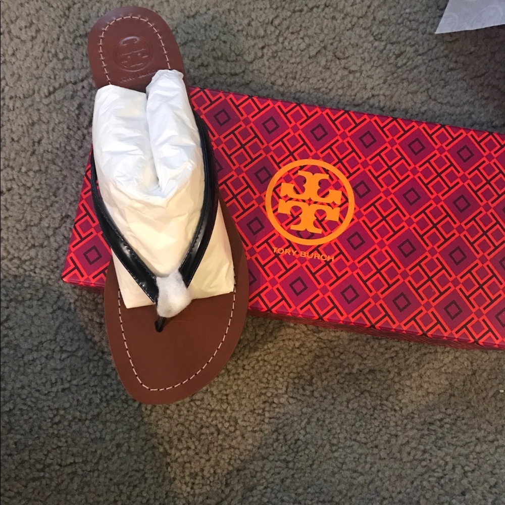 NEW Tory Burch Black Sandals
