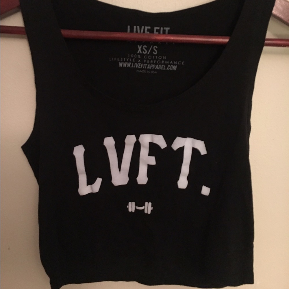 Live Fit Athletic Crop Top