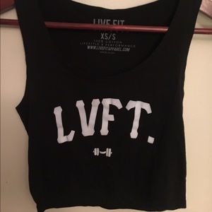 Live Fit Athletic Crop Top