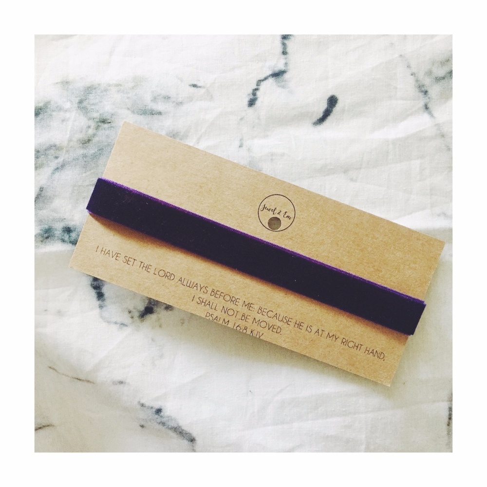 Purple Choker