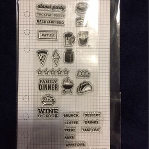 New Lot of clear planner stamps for acrylic blocks