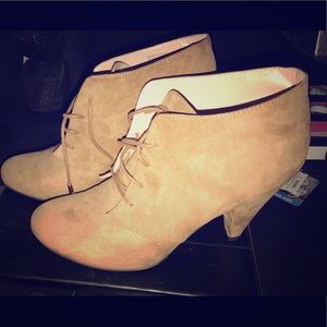 Tan Booties