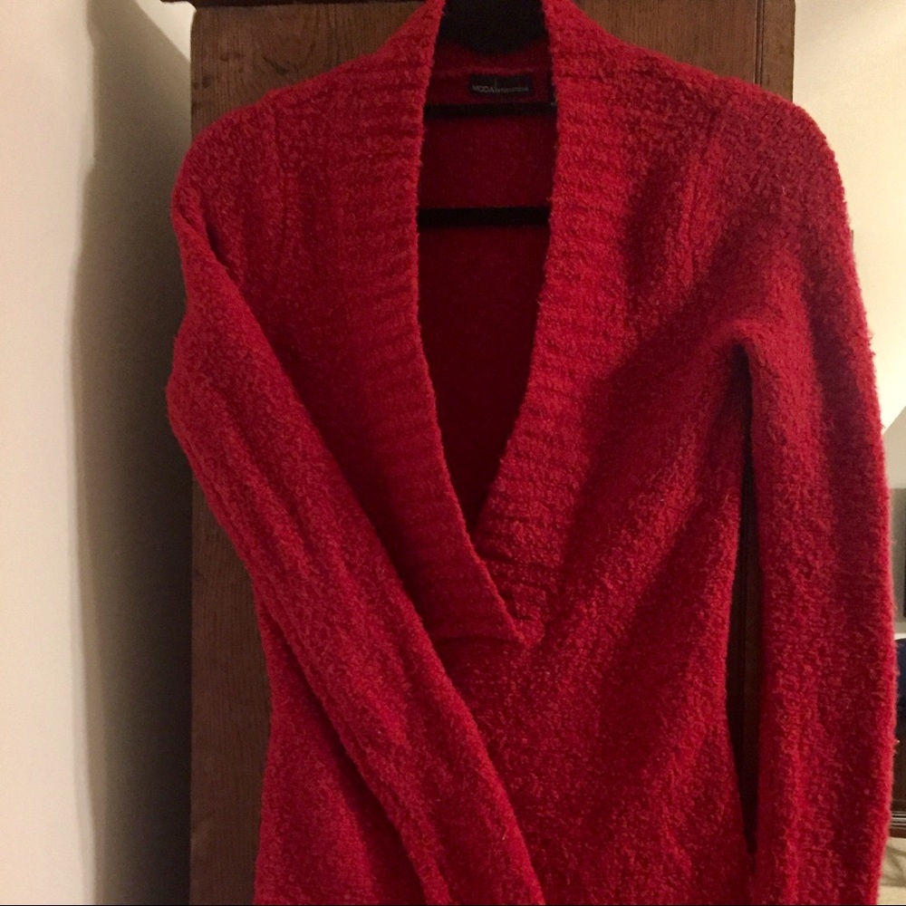 Moda  Victoria Secret Red Christmas  Sweater