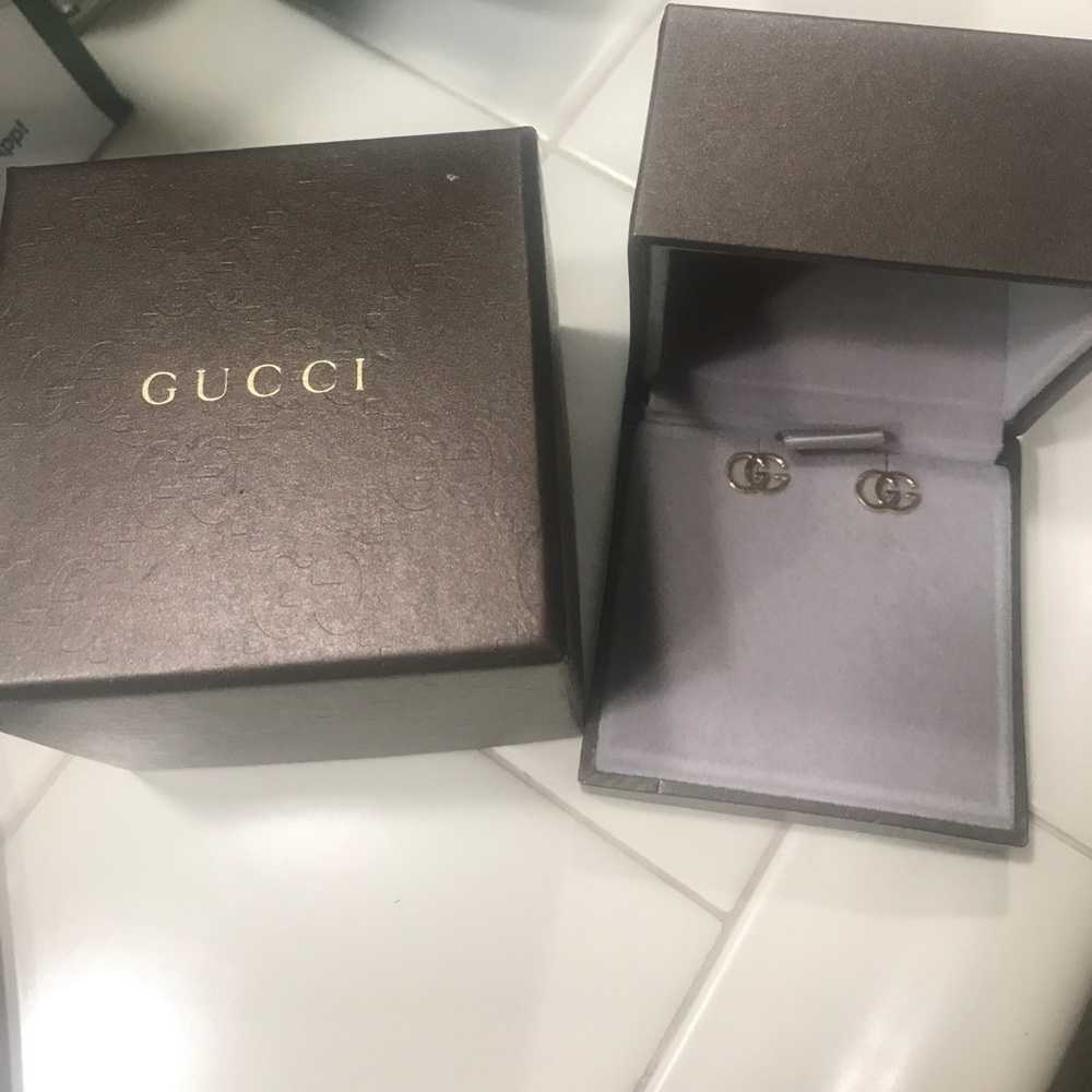 Gucci GG stud earrings