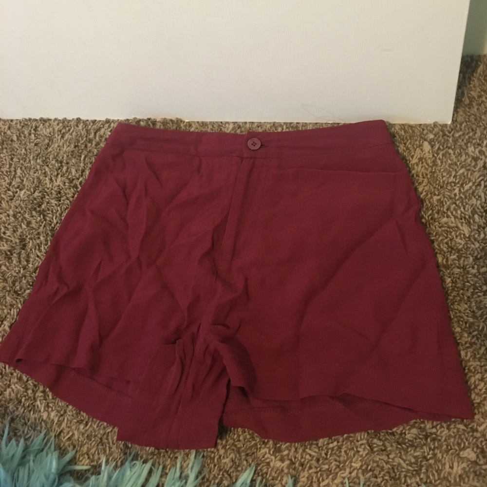 Maroon Shorts