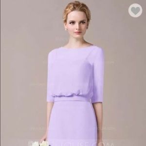 Lilac dress size 12