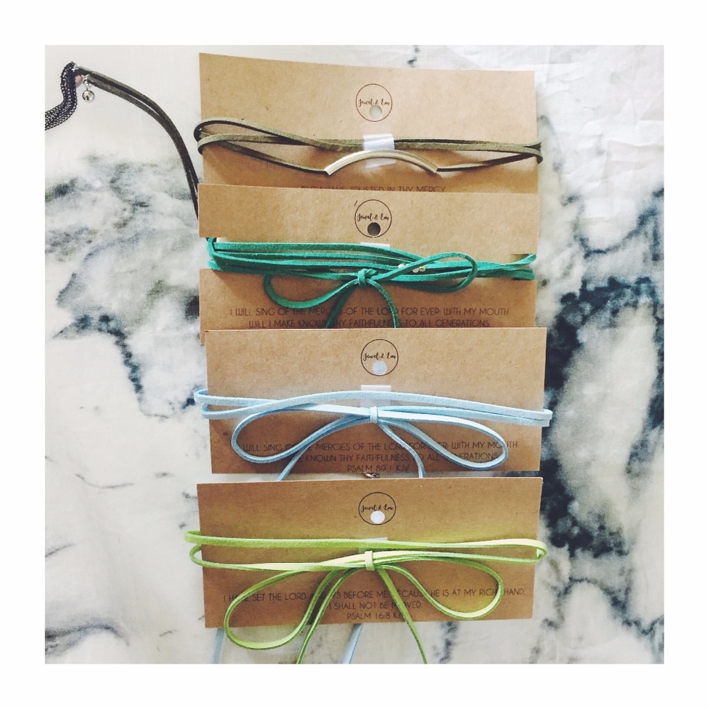 Colorful Chokers: Greens