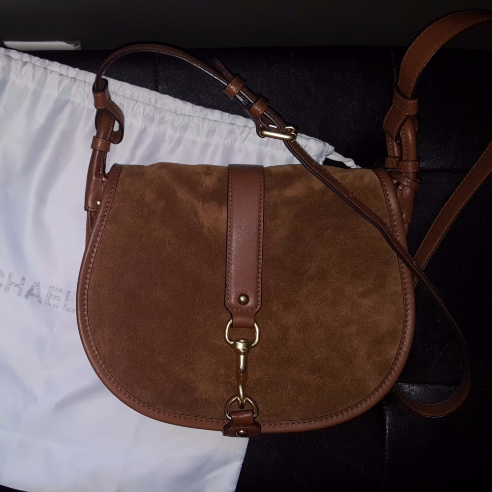 Authentic NWT Michael Kors Jamie Suede Crossbody