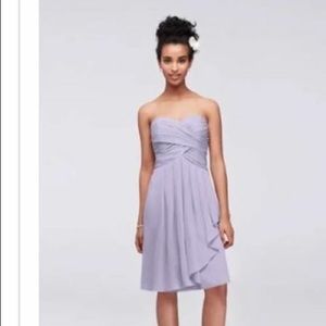 David's Bridal Strapless