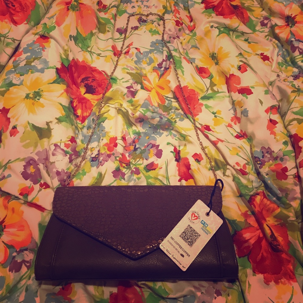 Brand new brown crossbody