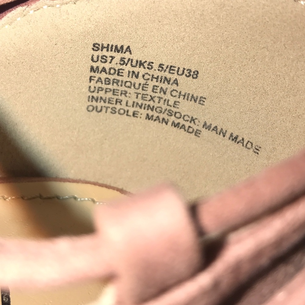 Rose suede heels - Picture 4 of 4