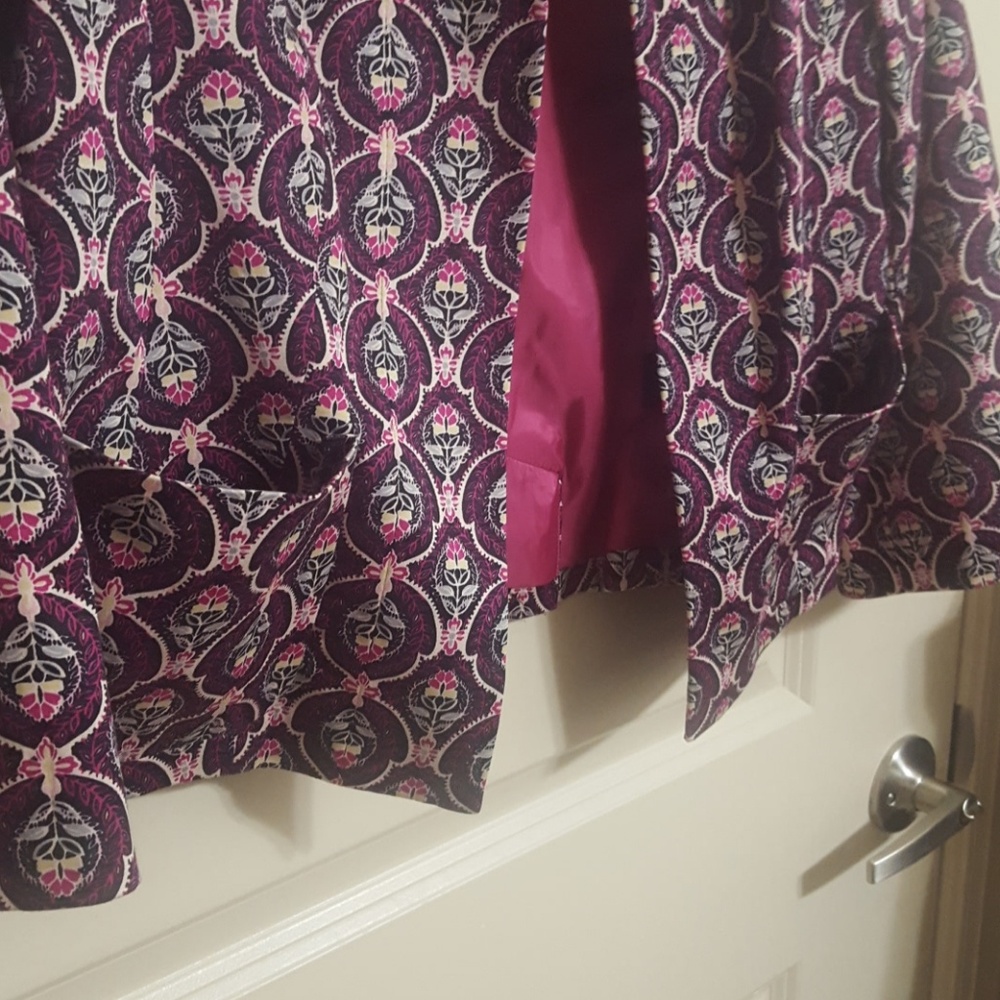 NWT The Limited Pink Pattern Jacket - Picture 5 of 6