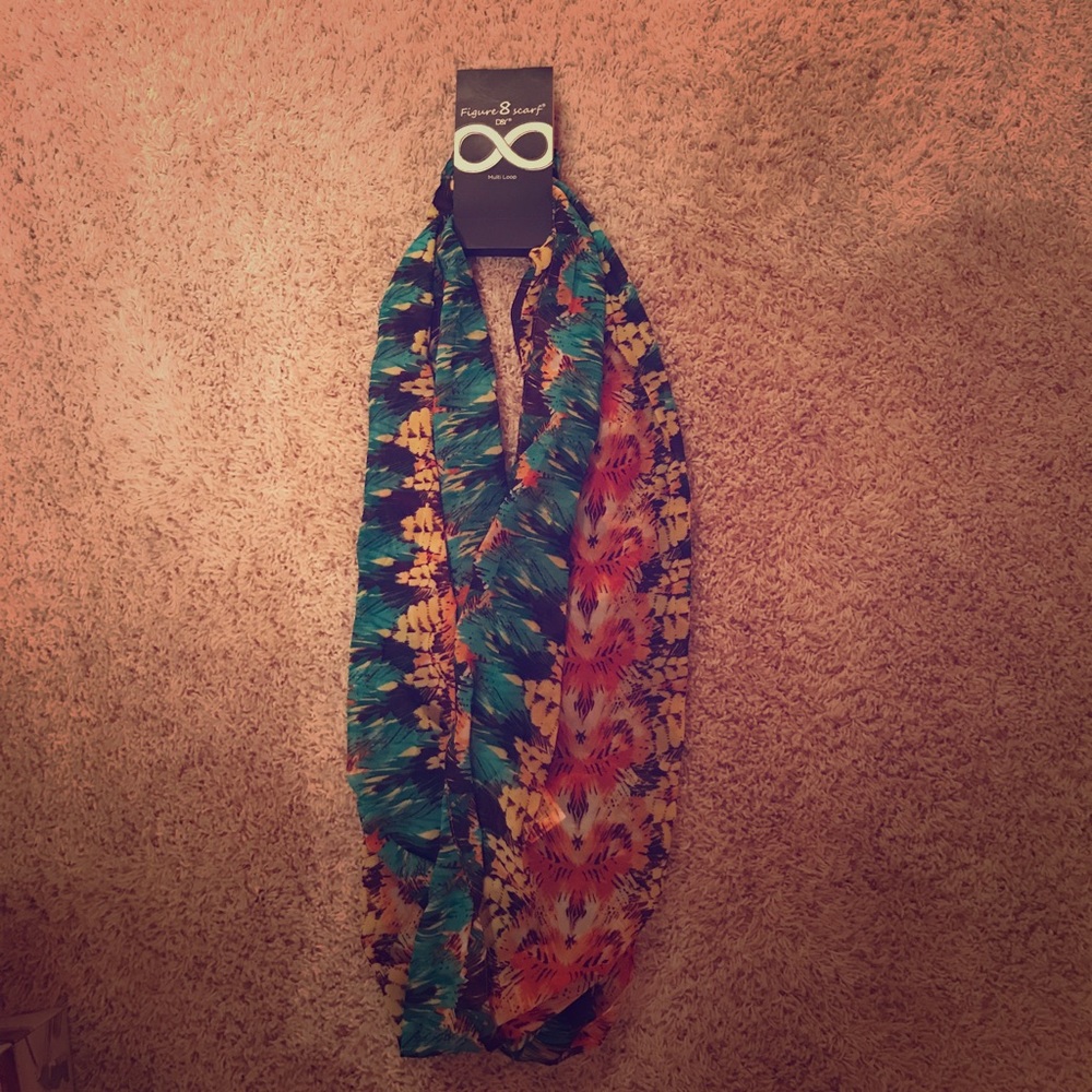 Patterned Infinity Scarf