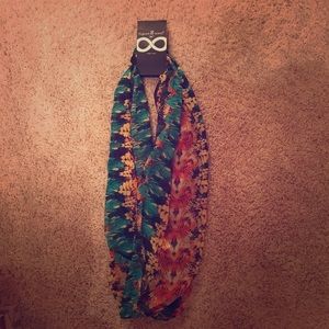 Patterned Infinity Scarf