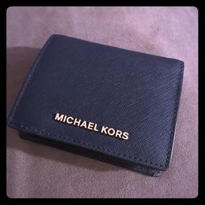 Michael Kors Blue Wallet