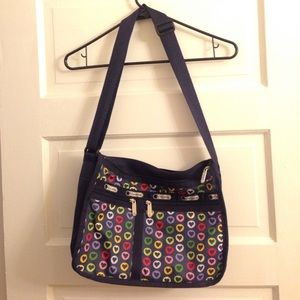 LeSportsac Everyday Heart Printed Shoulder Bag