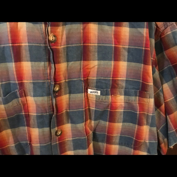 Vintage Guess jeans button up - Picture 5 of 5
