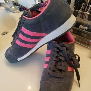 Adidas Grey & Pink Samoa