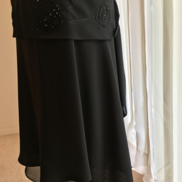 SOLD—Evan Picone's Little Black Dress - Picture 2 of 7