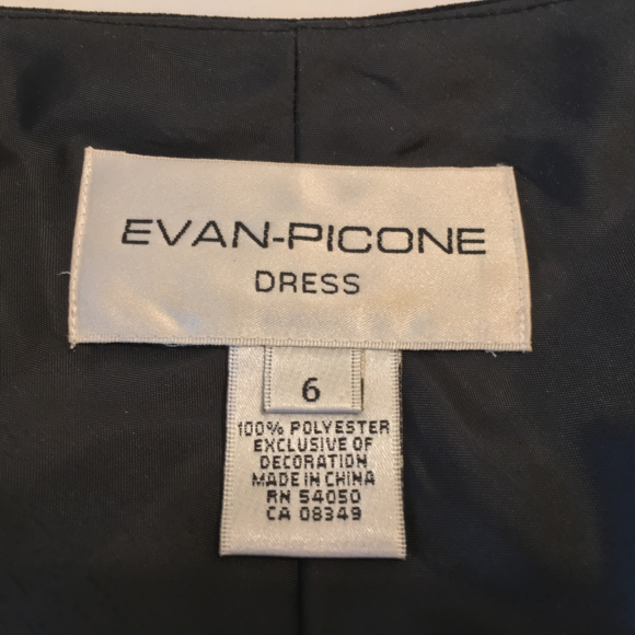 SOLD—Evan Picone's Little Black Dress - Picture 7 of 7
