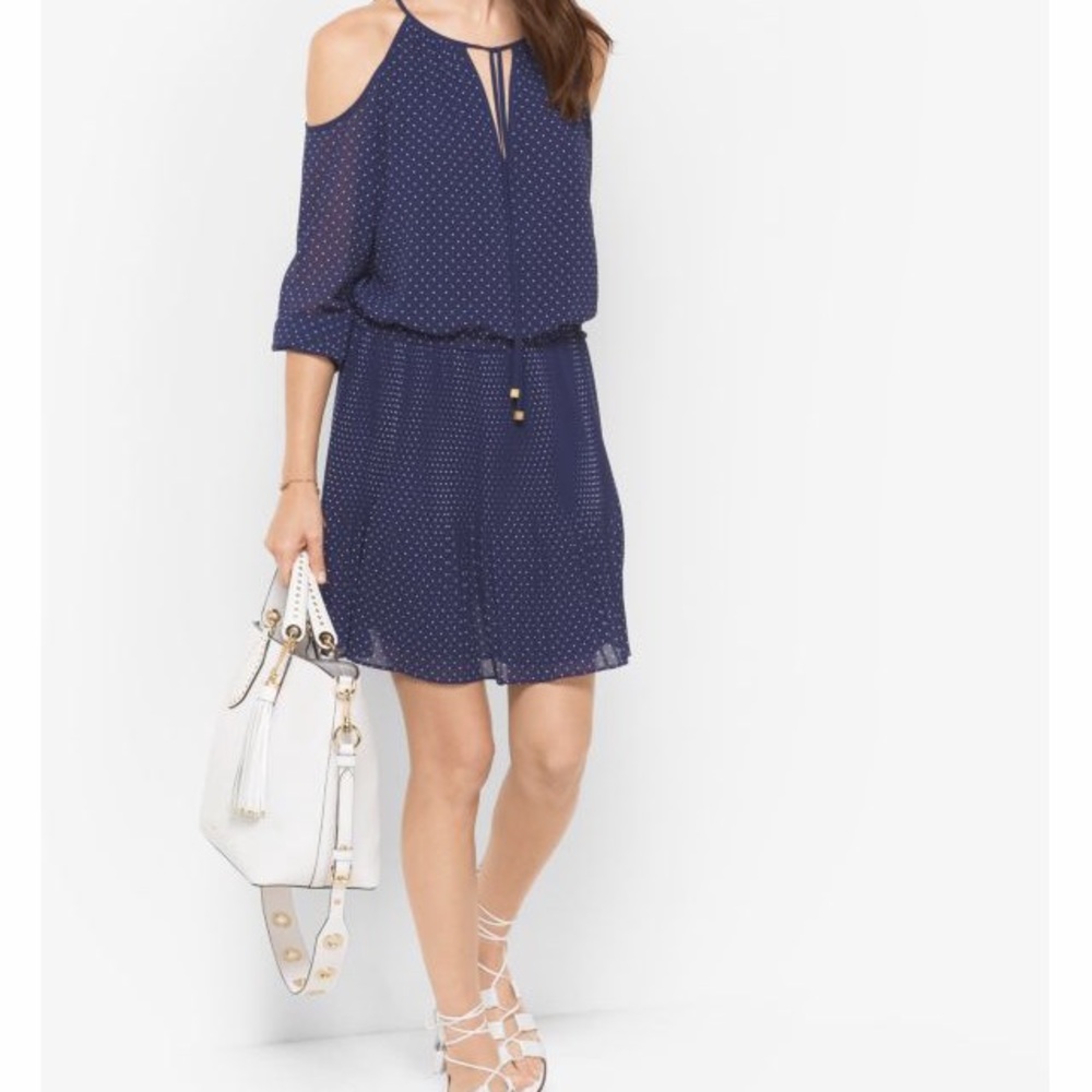 Michel Kors Pindot Peekaboo Dress
