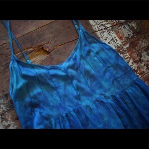 Billabong Blue Tie Dye Sundress