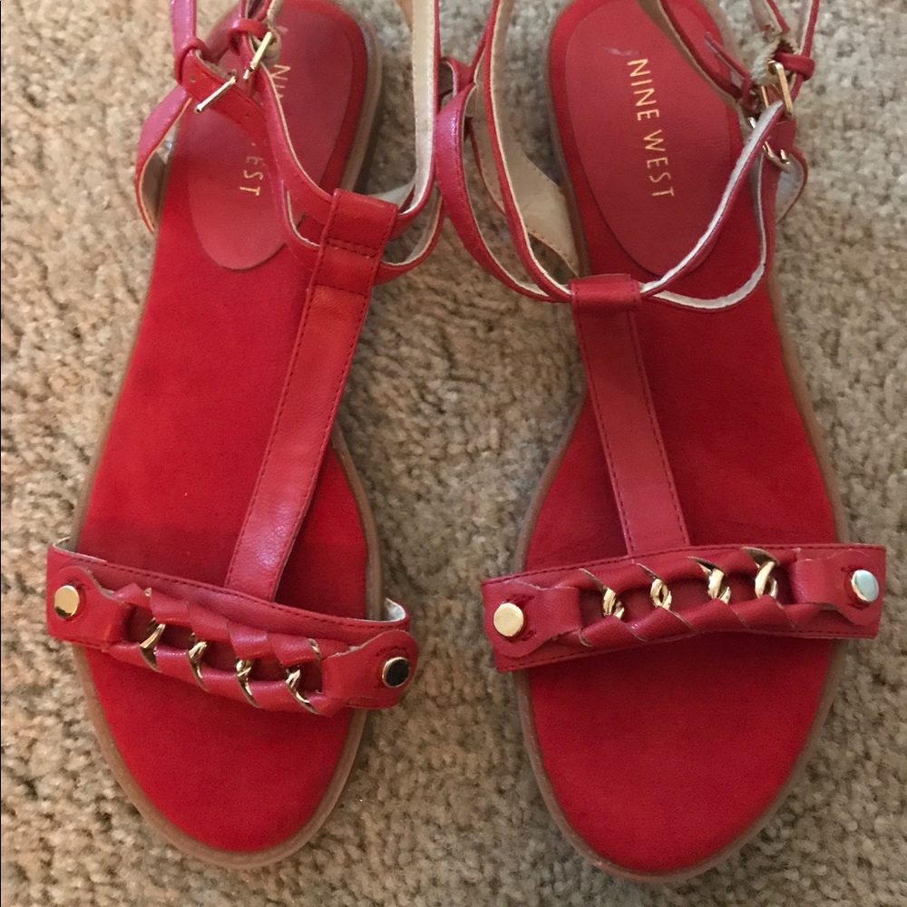 New Nine West sandals, size 7.5