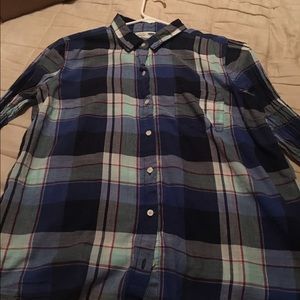 Button down collared shirt