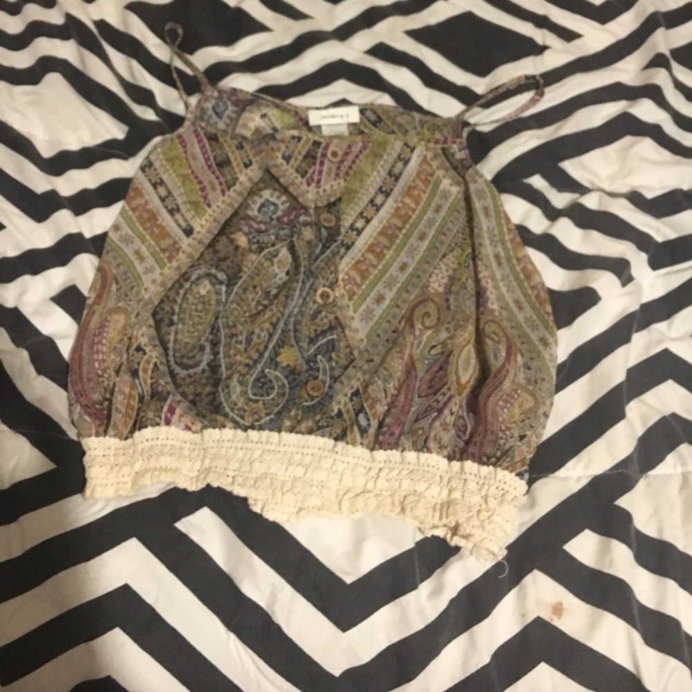 A spaghetti strap top