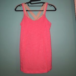 Lululemon pink tank