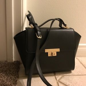 Forever21 black satchel