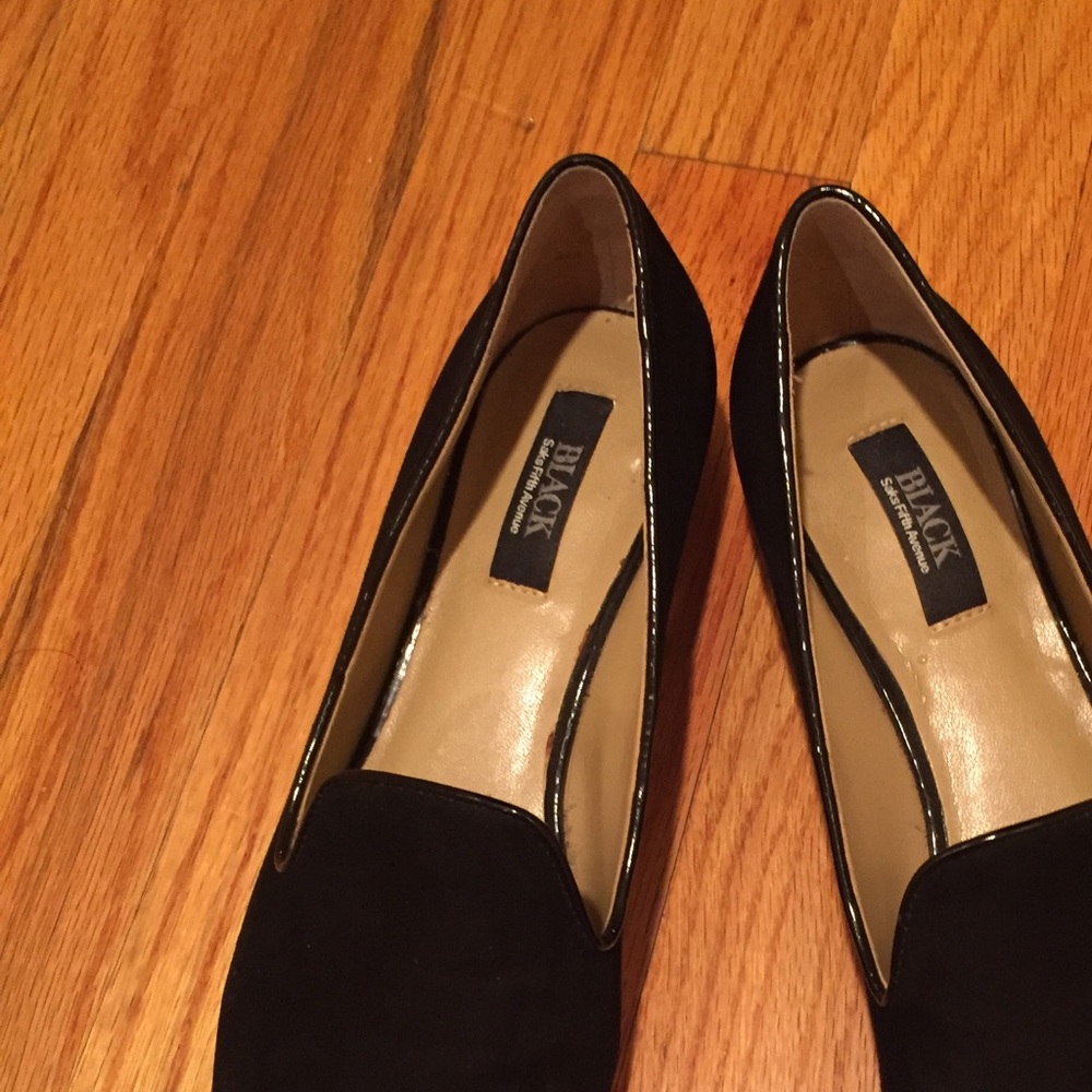 Black flats sacks fifth Ave