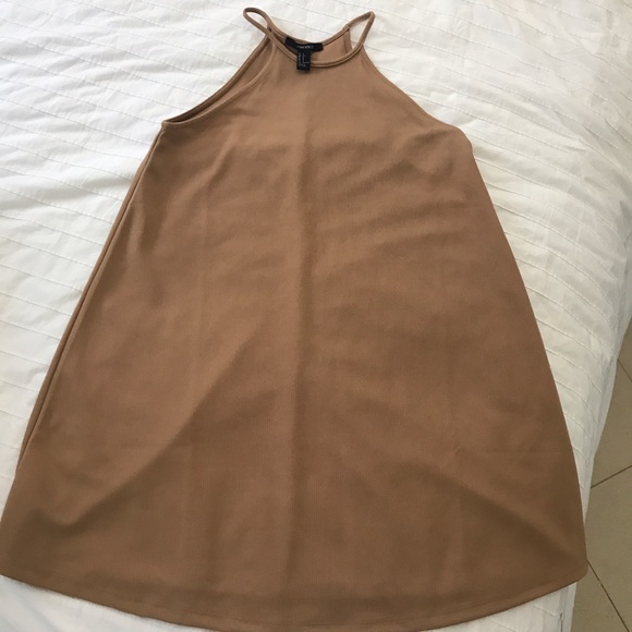 Forever 21 Tops - Forever 21 camel colored halter long top