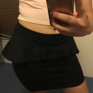 Black skirt