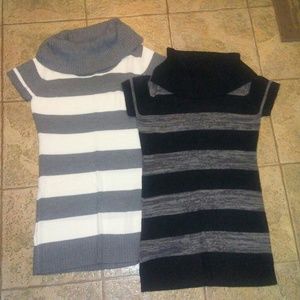 bundle of two sweater dresses