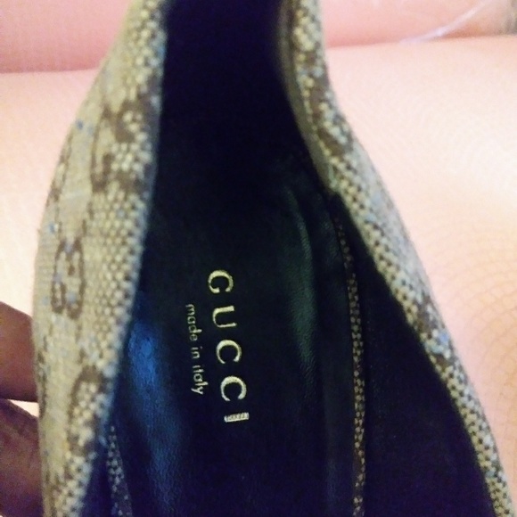 Authentic Gucci open toe wedge heels - Picture 3 of 3