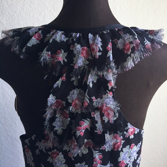 GUESS FLORAL DRESS - Picture 4 of 8