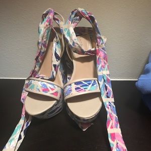 Different colors wedges