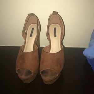 Brown heels