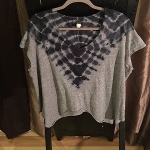 Free people tie dye tee