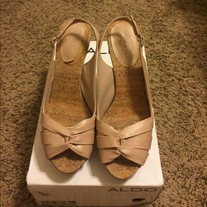 Aldo sling back heels keithly