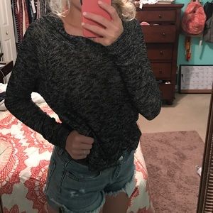 Soft grey hoodie