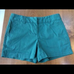 Teal/blue Ann Taylor loft "4 shorts