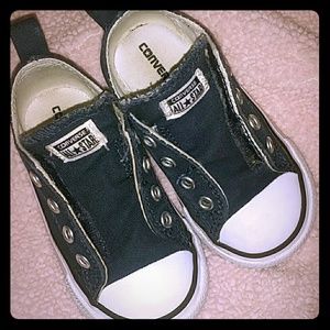 Toddler converse all stars blue size 6