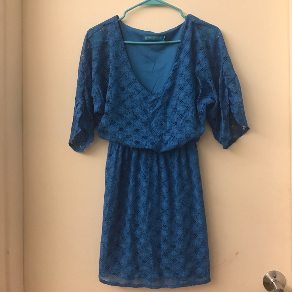Blue Tori Richard Dress.