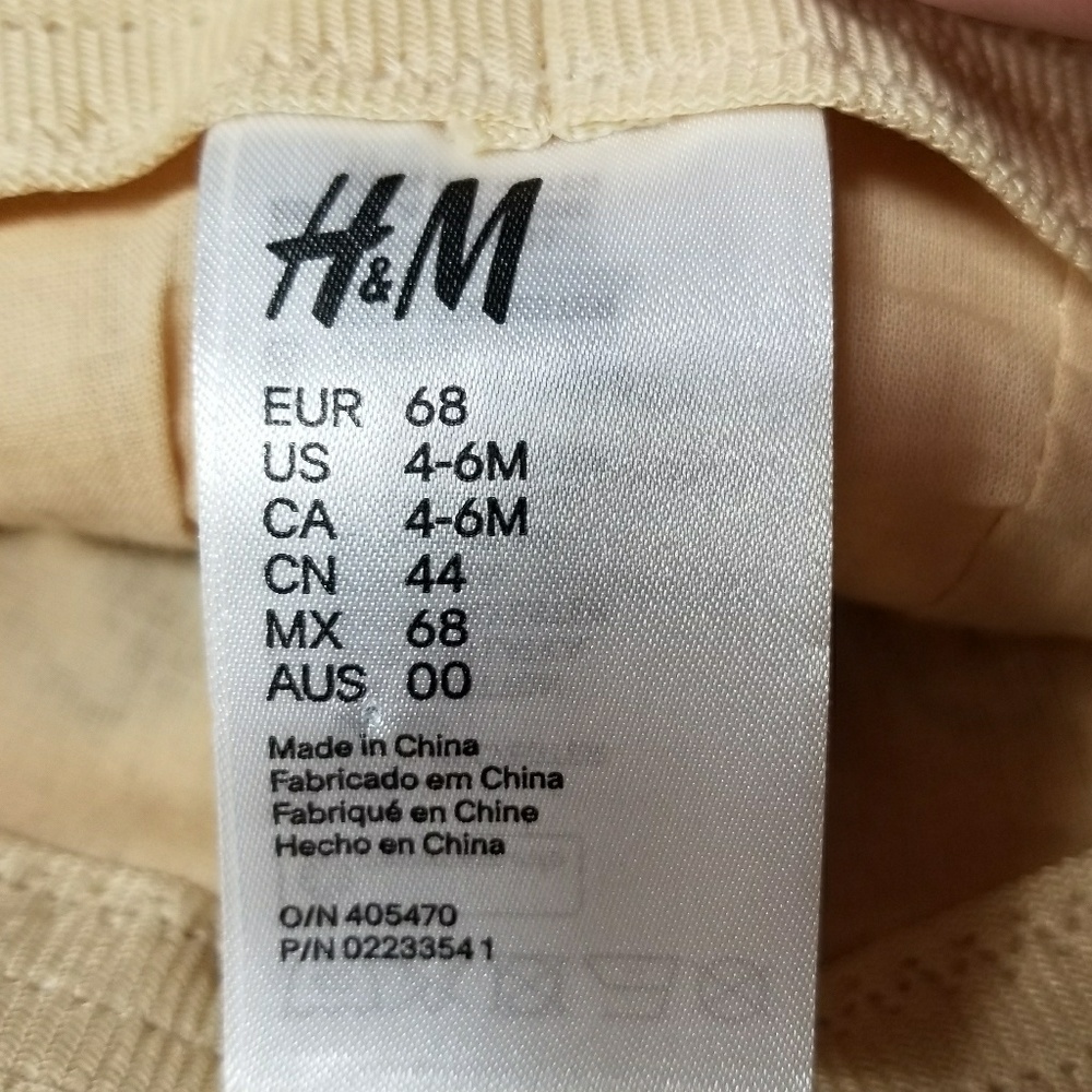 H&M Sz 4-6mos Happy Puppy Face for Baby - Picture 4 of 5