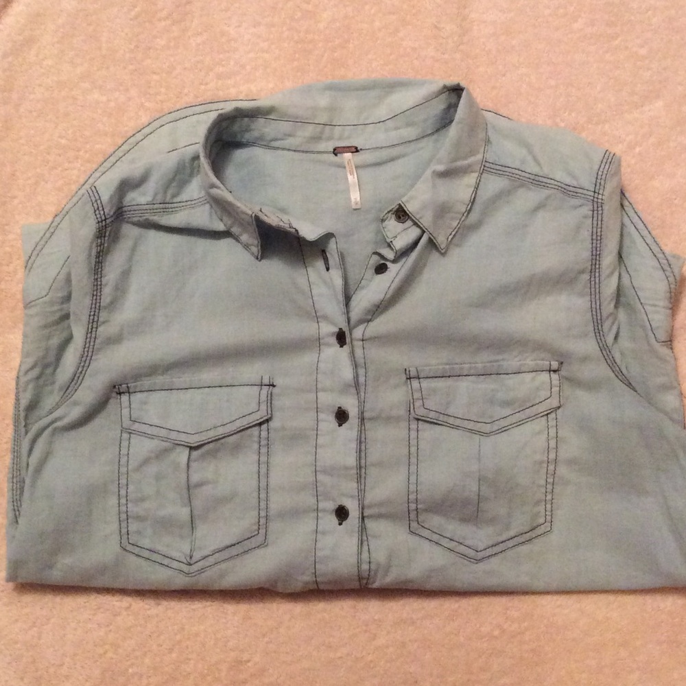 Denim shirt