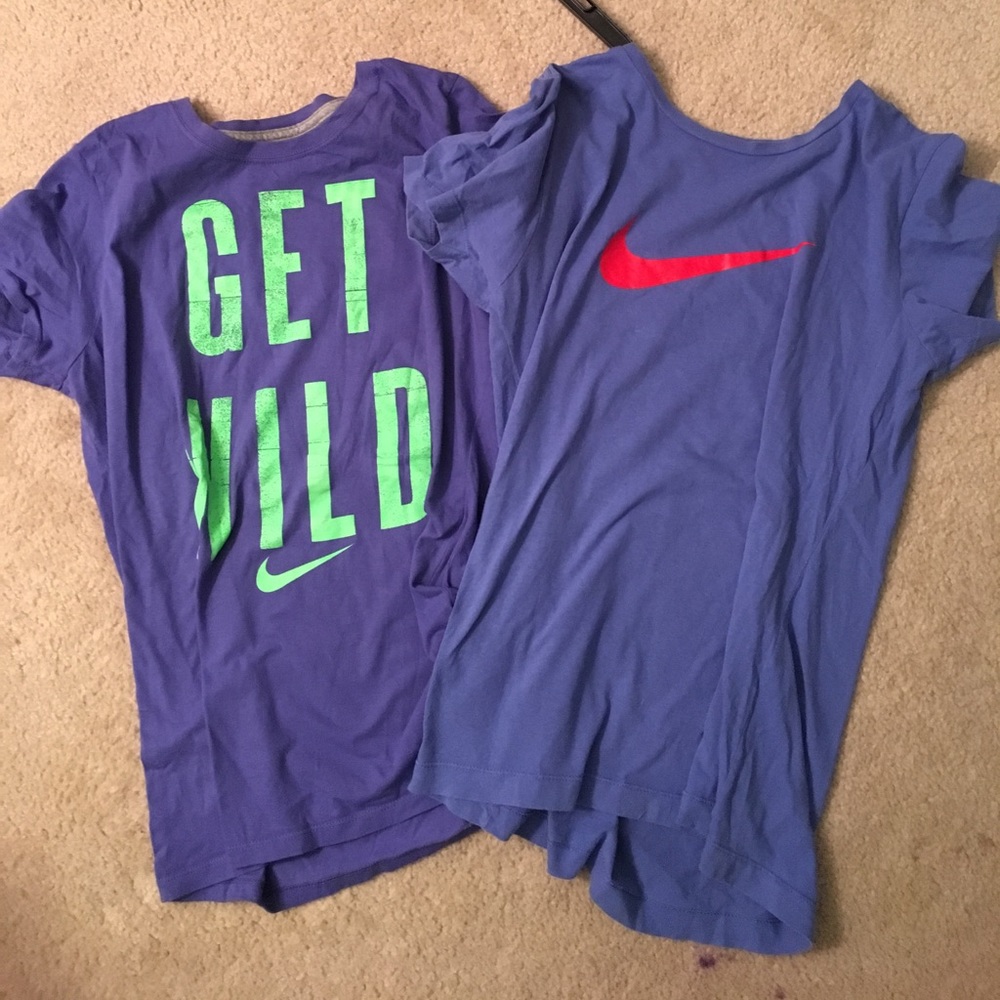 SET OF 2 Women's Nike Tee Shirts