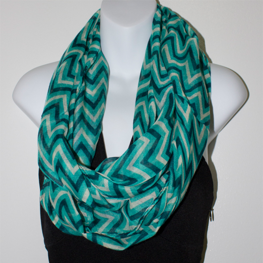 NWT Blue Infinity Scarf