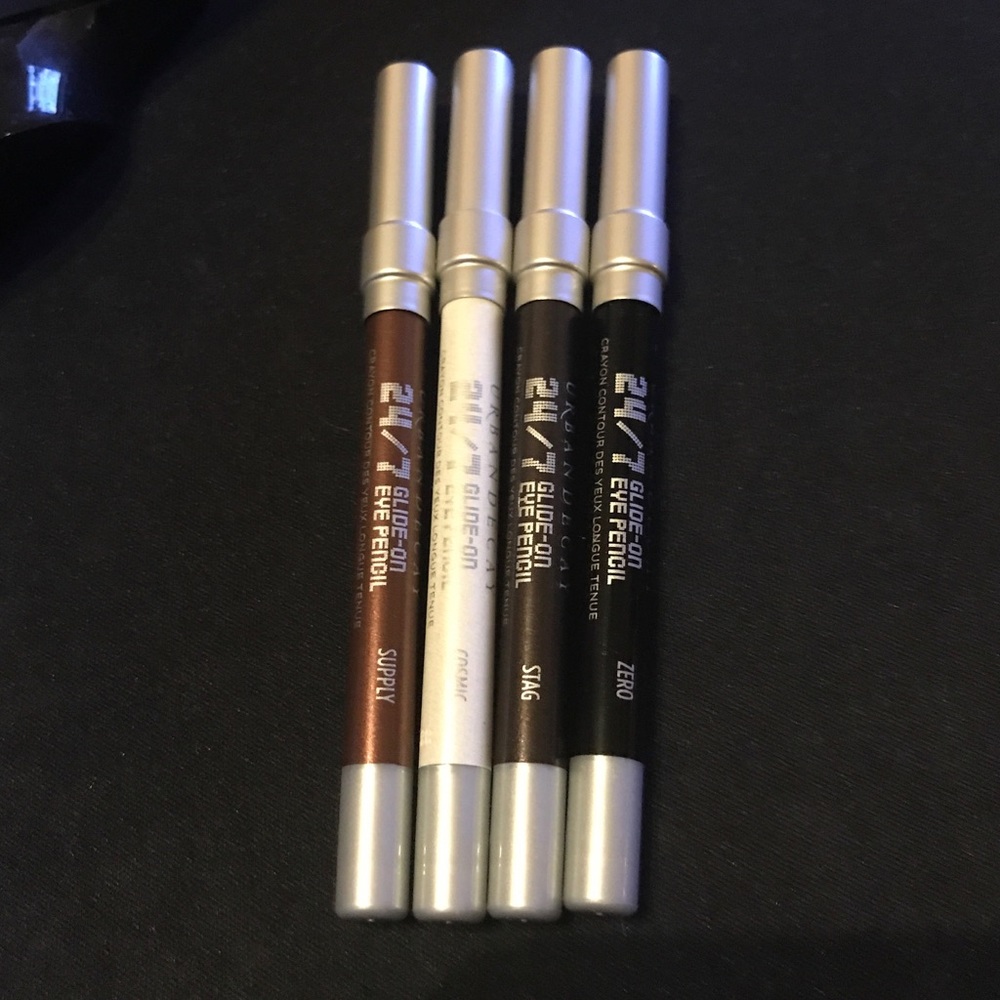 4 New Urban Decay 24/7 Glide-On Eye Pencil